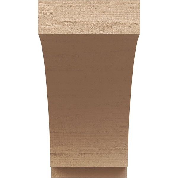 5-inch W X 10-inch D X 10-inch H Imperial Rough Cedar Woodgrain TimberThane Knee Brace, Primed